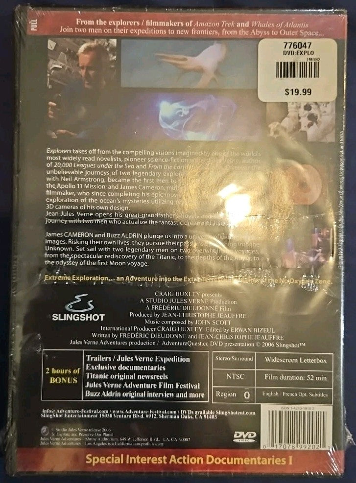 Jules Verne-Explorers-From the Titanic To The Moon (DVD)