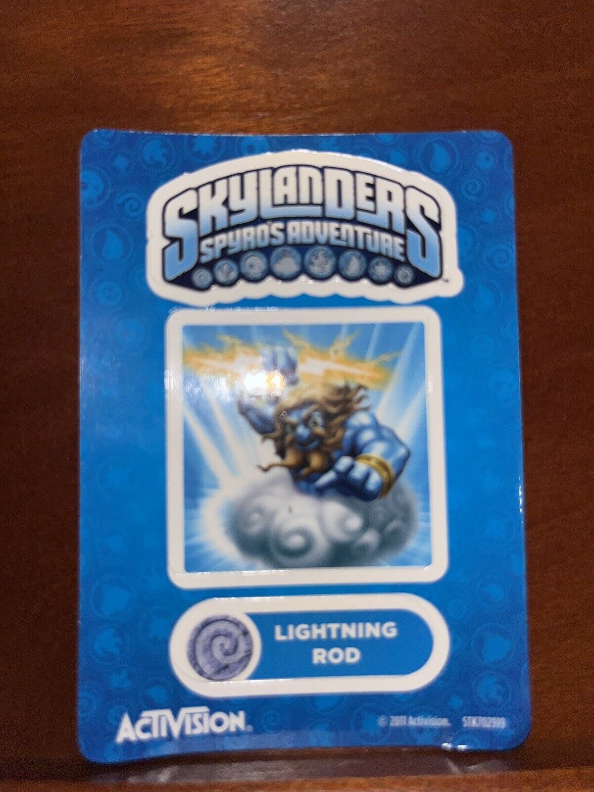 Skylanders Lightning Rod With Stickers And Cards. ￼