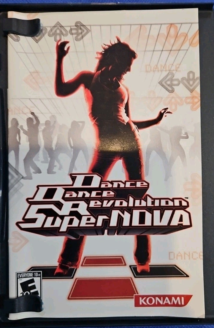 Dance Dance Revolution SuperNova (PS2) Mint. Tested. w/Manual