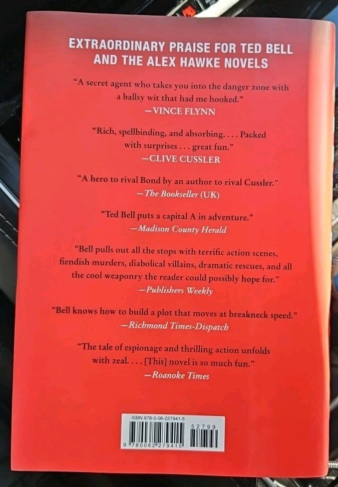 Patriot : An Alex Hawke Novel by Ted Bell (2015, Hardcover)