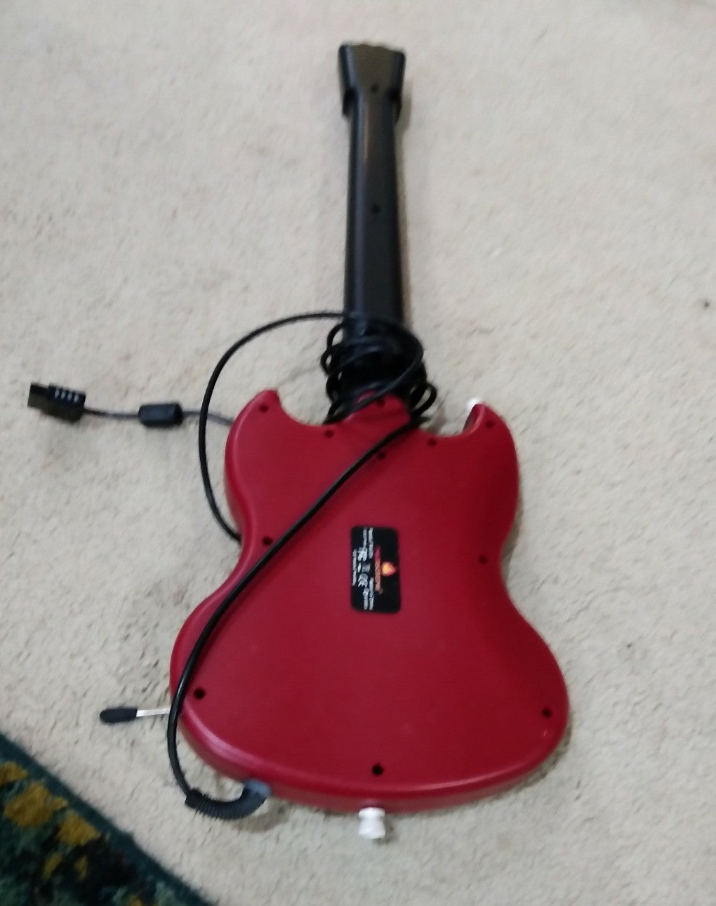 Guitar Hero PSLGH Gibson Red Octane Wired Controller Playstation 2 