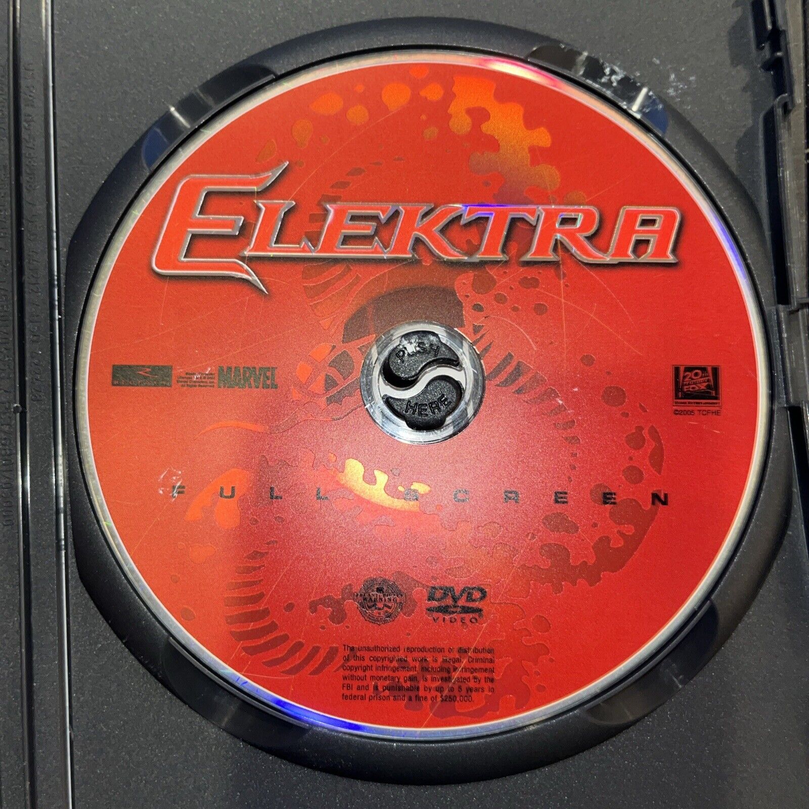 Elektra (DVD, 2005, Pan  Scan)