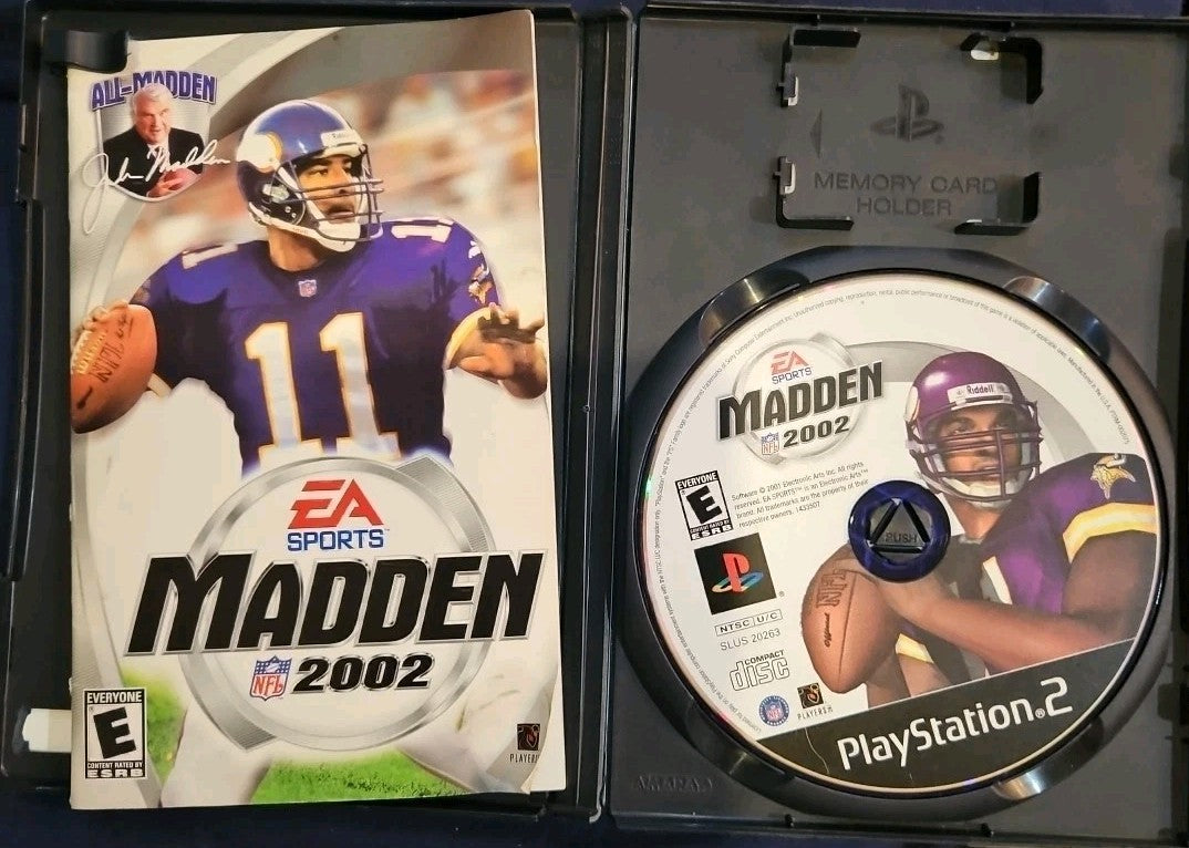 Madden 2002 Football - Sony PlayStation 2