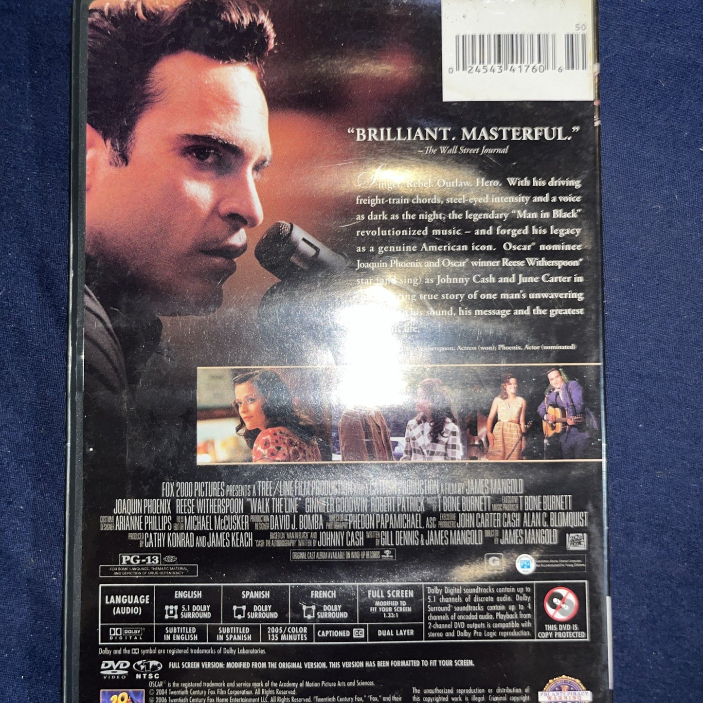 Walk the Line (2005) (DVD, 2005) Sealed