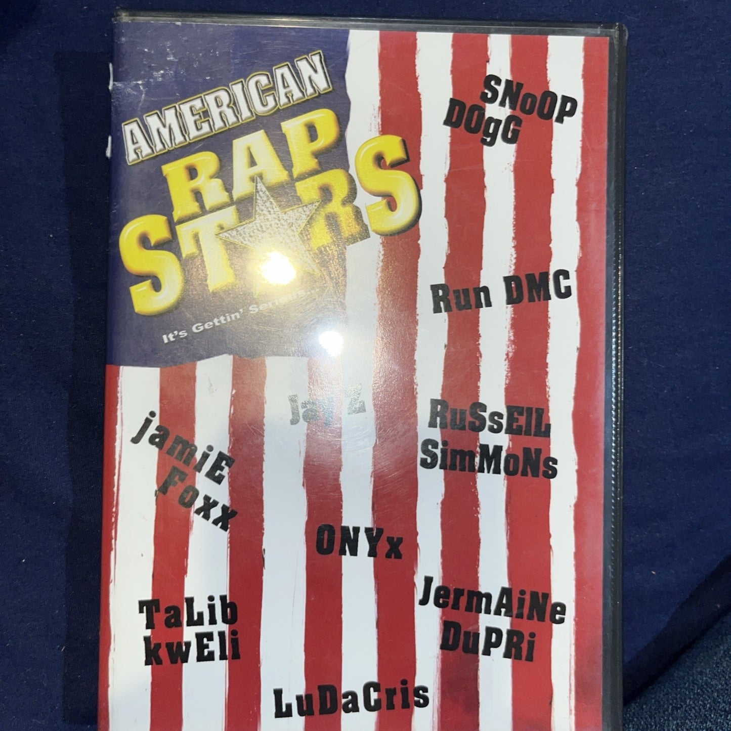 American Rap Stars (DVD, 2002, American Flag Cover Art)