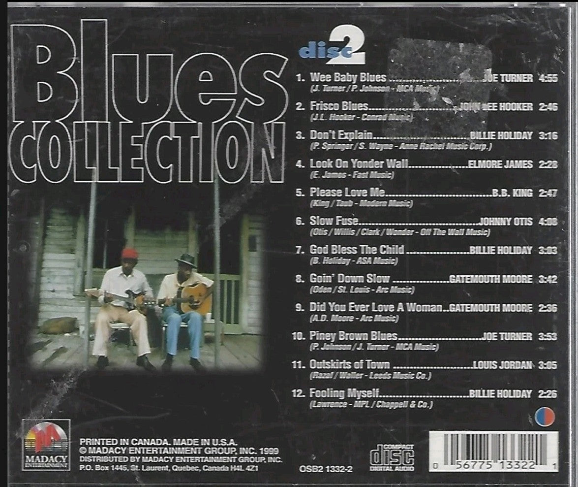 Blues Collection by Various (CD, 1997) Sealed. Disc 2 Only