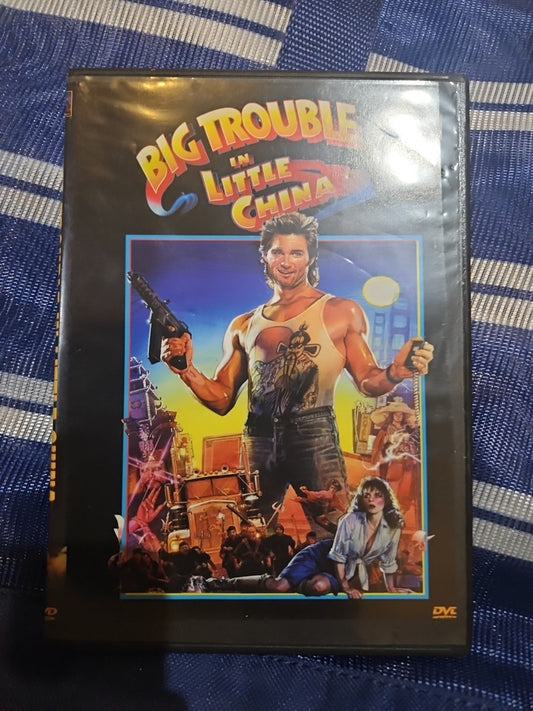 Big Trouble in Little China (DVD, 1986) Tested slum case cropped artwork.