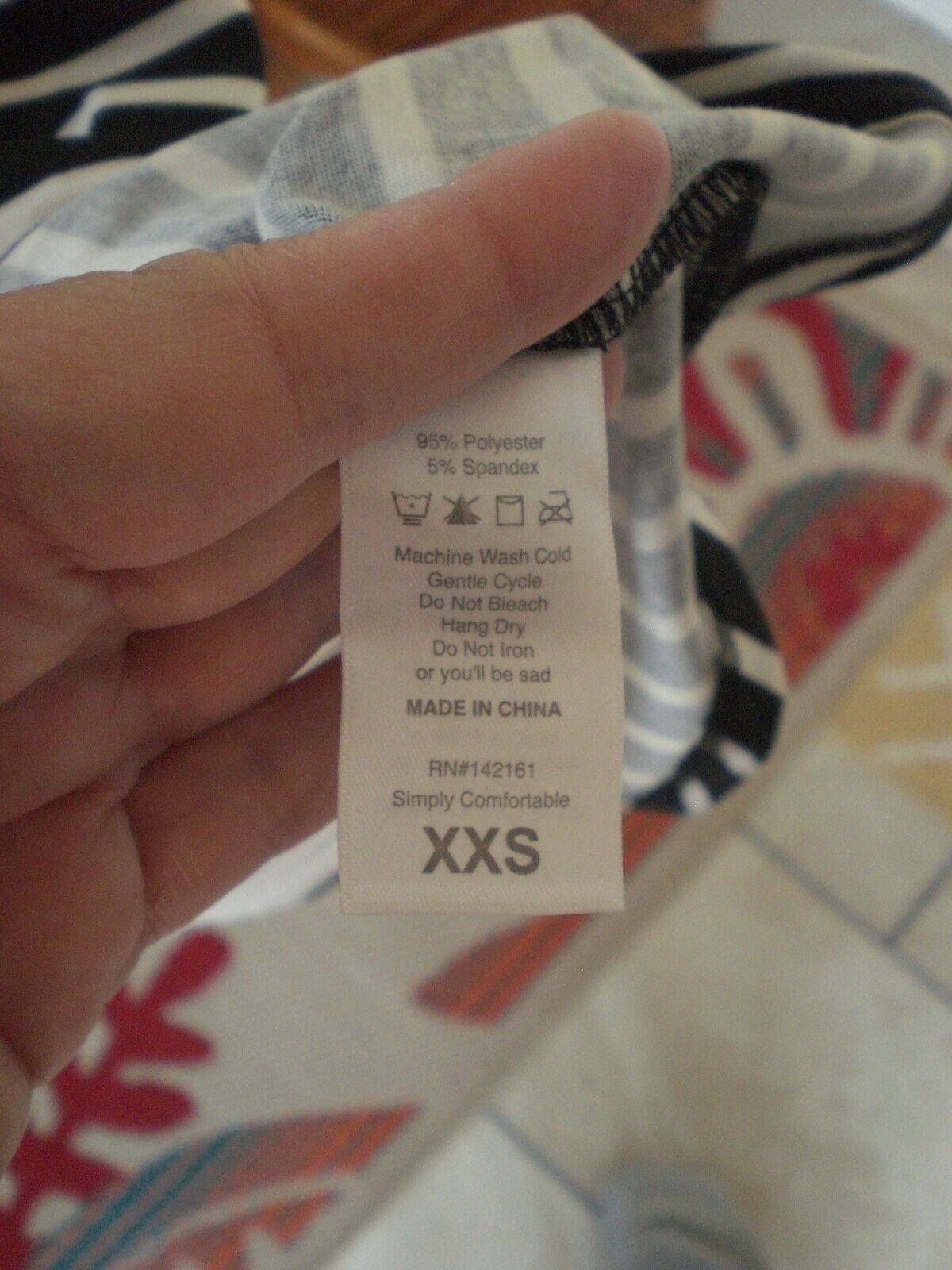 LuLaRoe Irma Black and White Stripe New with Tags