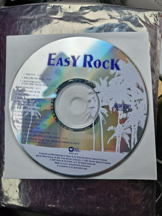 Easy Rock by Various Artists (CD, Oct-2001) Disc. Only. Tested