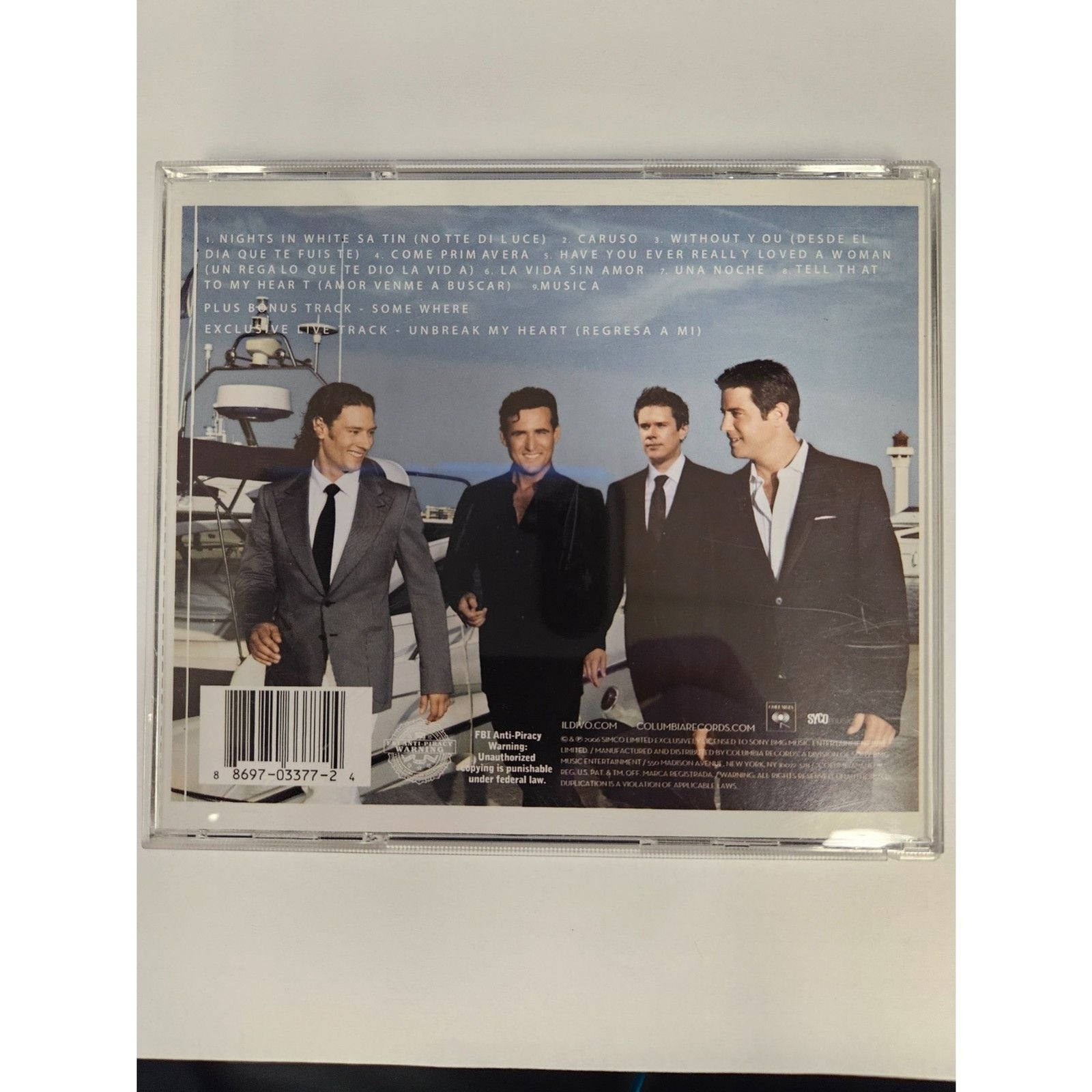 Il Divo Siempre (CD) FAcotry Sealed