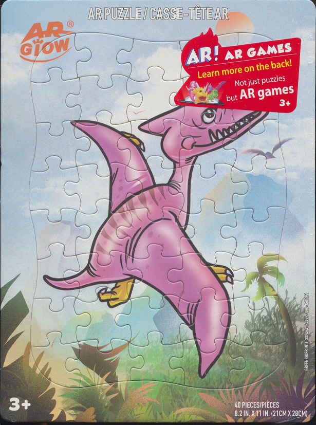 Augmented Reality Puzzle - Pterodactyl