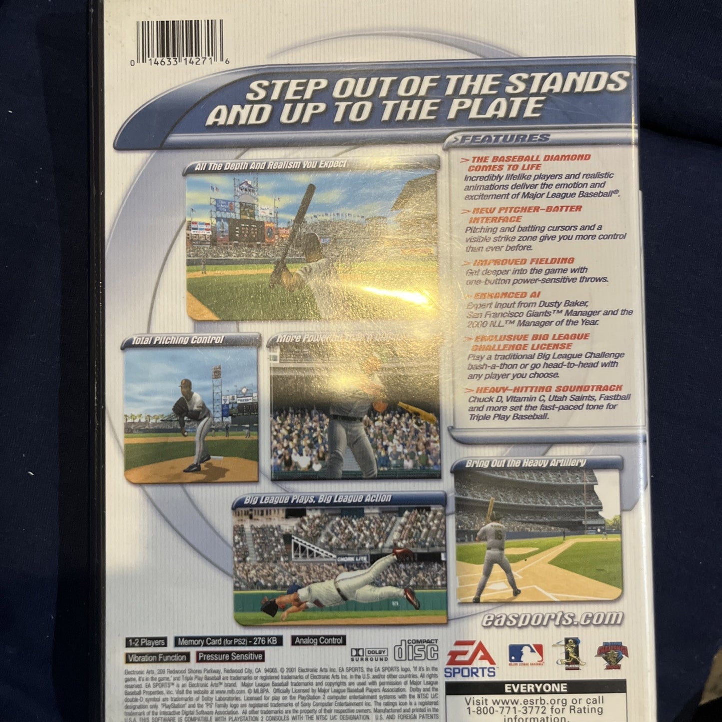 Triple Play Baseball (Sony PlayStation 2, 2001)