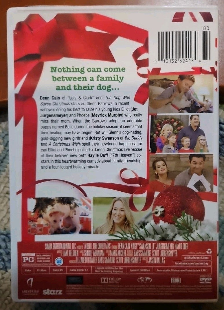 A Belle for Christmas (DVD, 2014) New Sealed