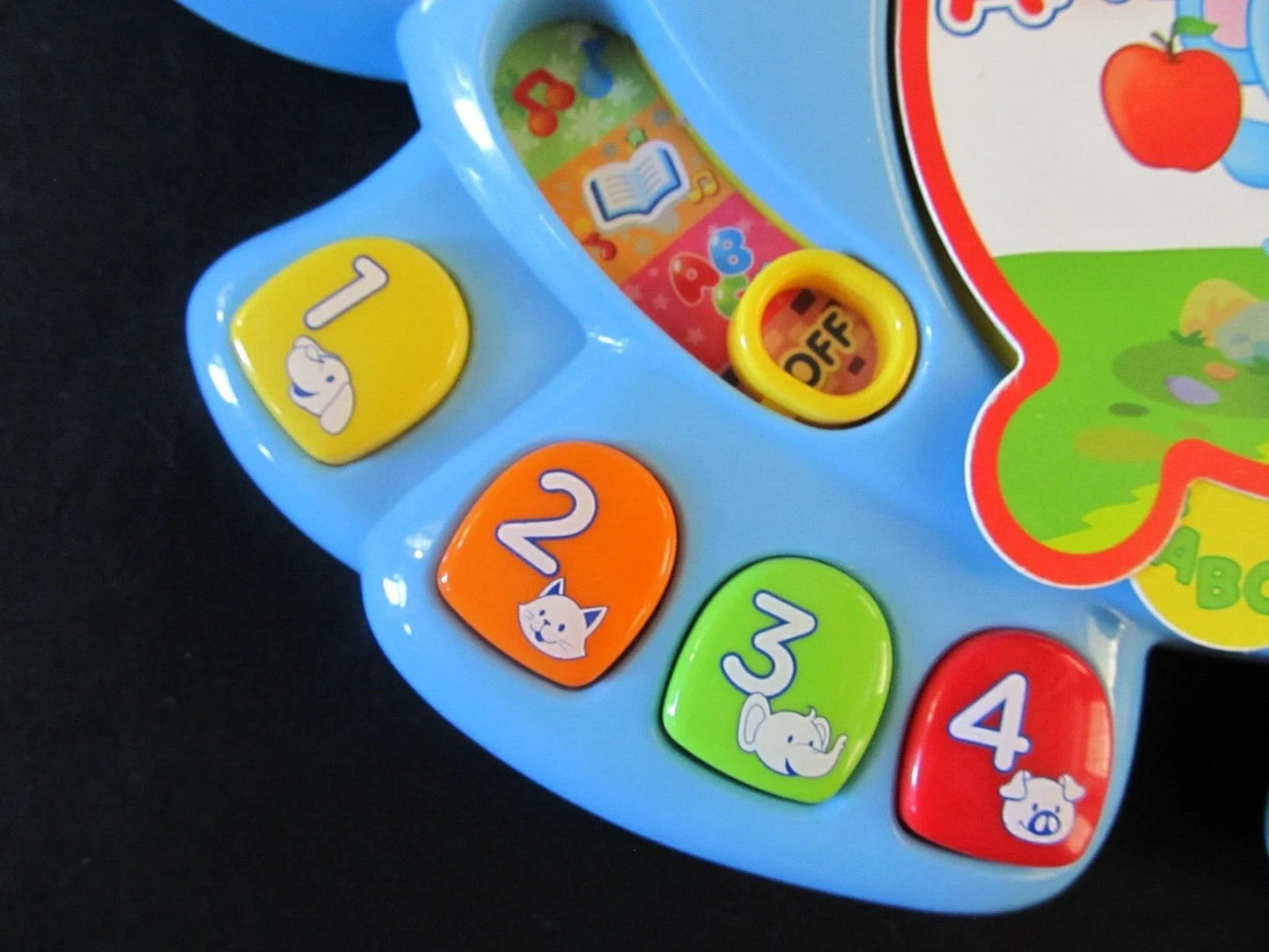 Vtech Touch and Teach Elephant - Learning Educational Toy Numbers Alphabet Songs