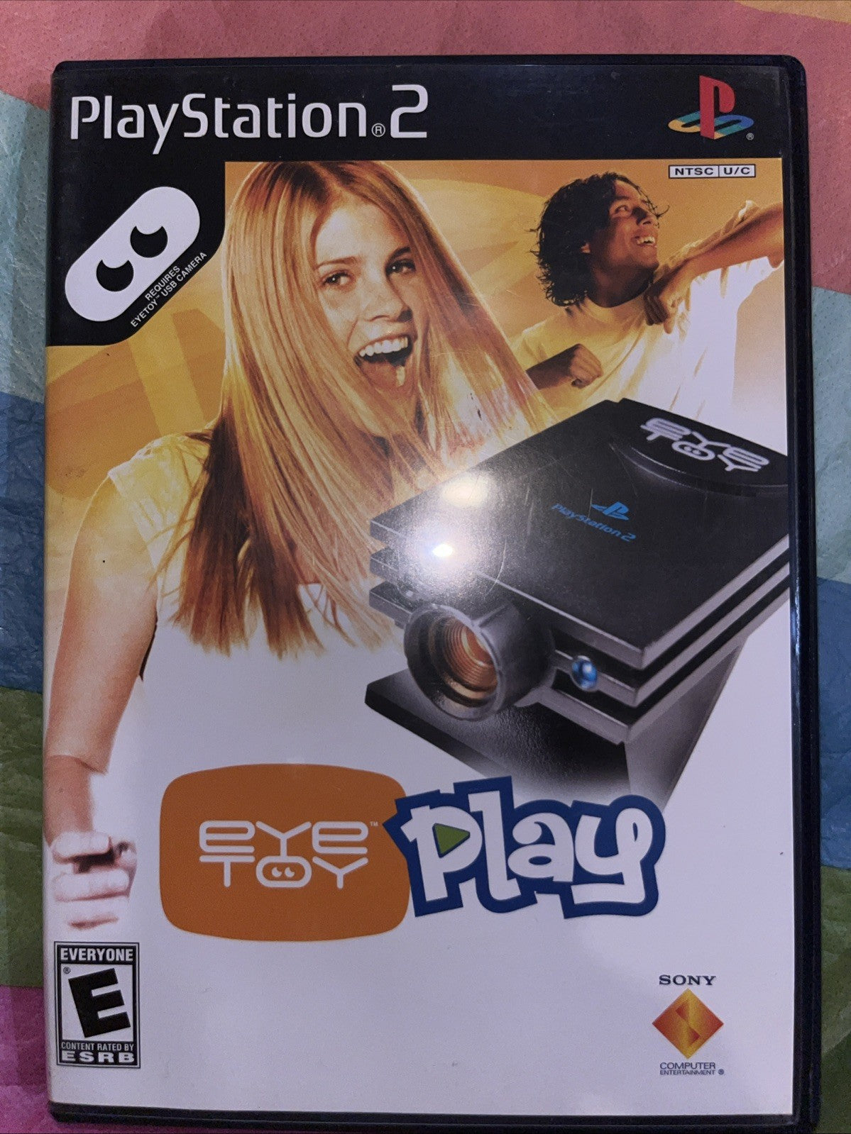 EyeToy: Play (Sony PlayStation 2, 2003) CIB. W/manual. Original Case