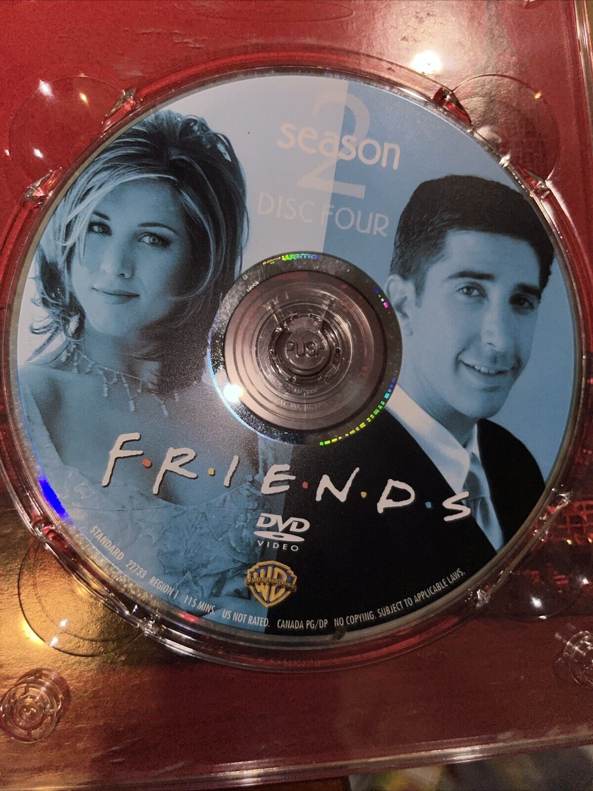 Friends - The Complete Second Season (DVD, 2002, 4-Disc Set, Four Disc Set)
