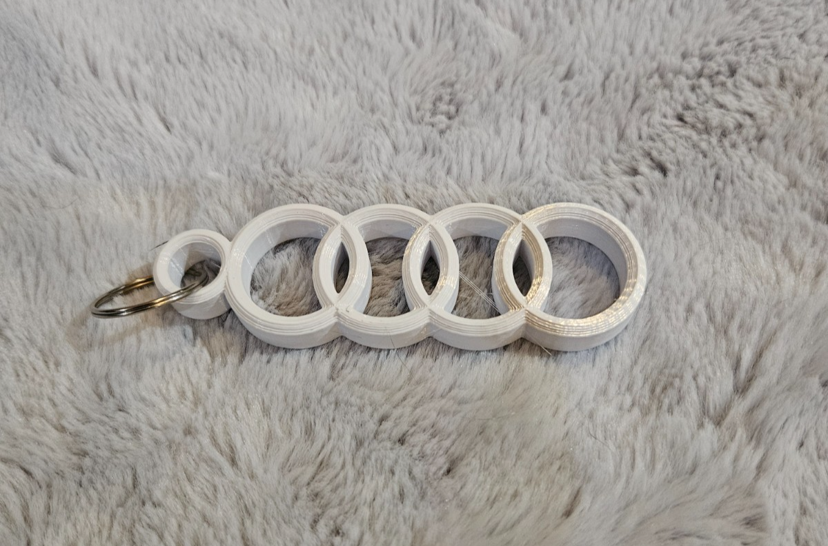 Audi Inspired 3D Printed Key Chains - Choose