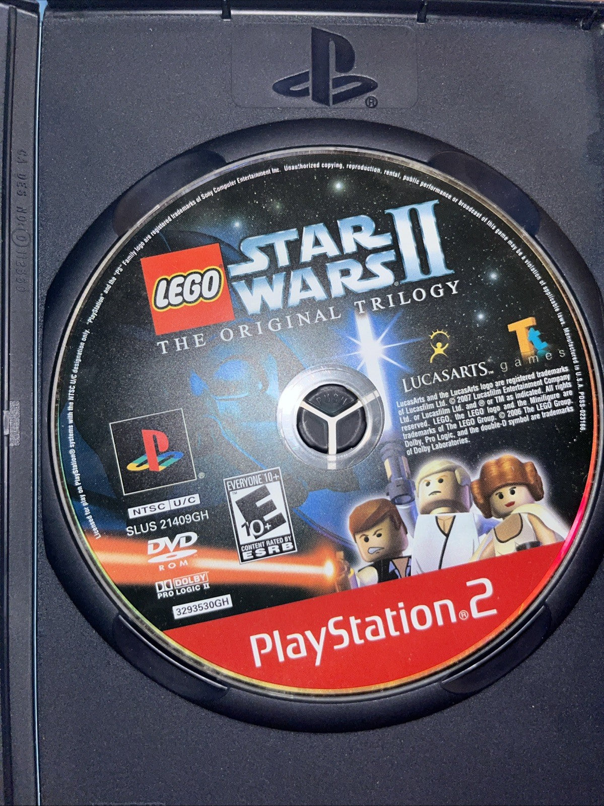 Lego Star Wars 2 the Original Trilogy (PS2) Tested. No Manual. Original Case
