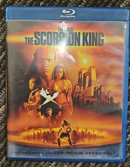 The Scorpion King (Blu-ray, 2002) Brand new sealed. no digital download