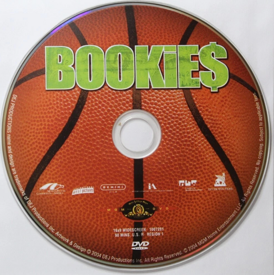 Bookies (DVD, 2004) Widescreen. Disc Only