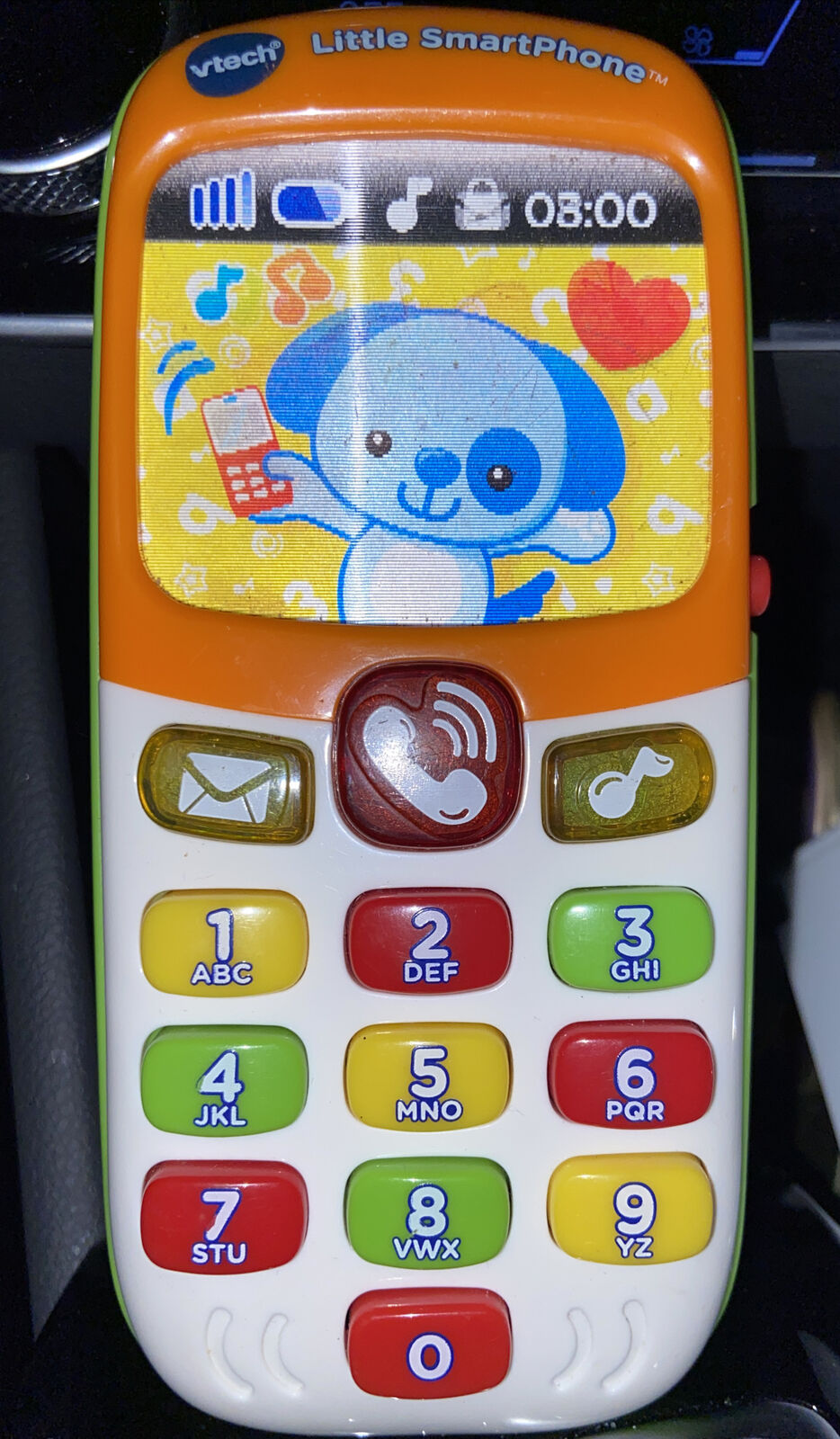 Vtech Little Smartphone ~ 6 months-3 yrs ~ New Batteries Installed