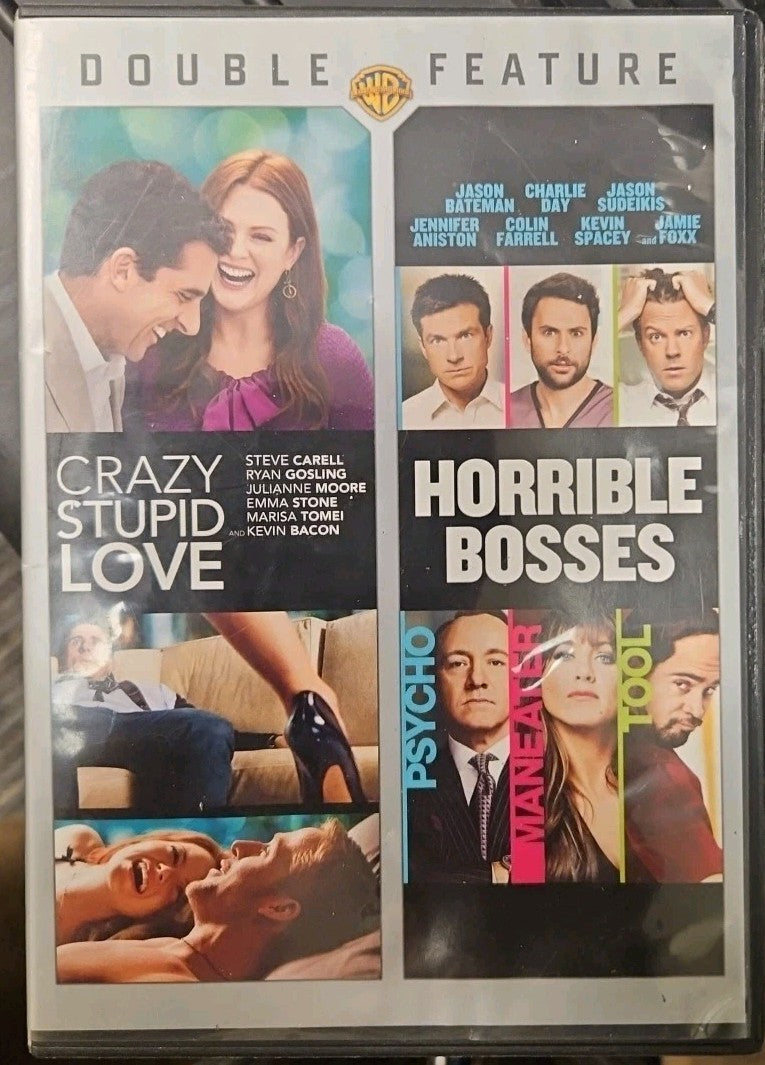 Crazy, Stupid, Love. / Horrible Bosses (DVD) New Sealed
