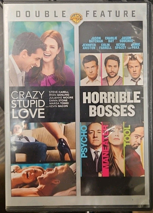 Crazy, Stupid, Love. / Horrible Bosses (DVD) New Sealed