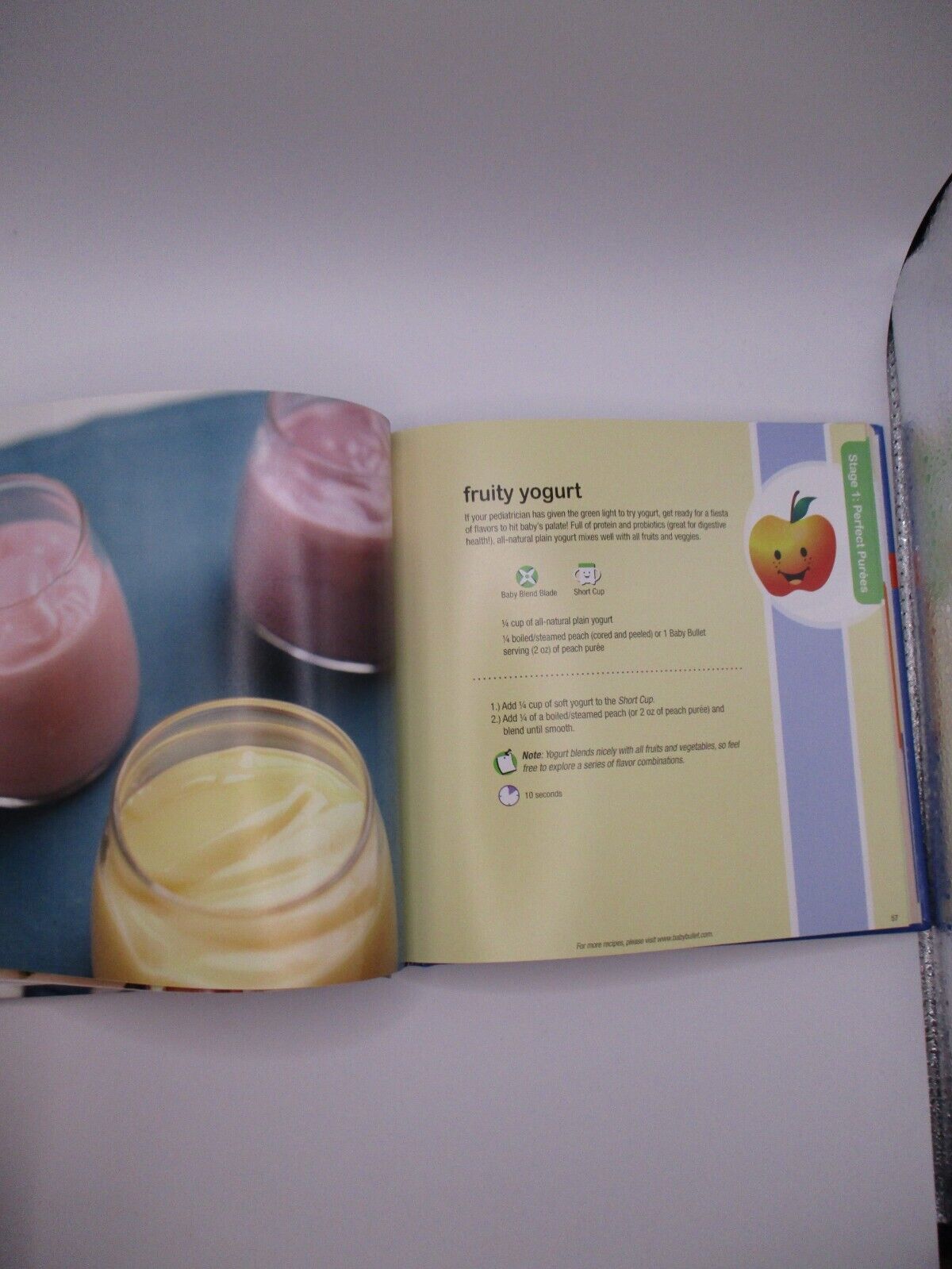 **NEW** Baby Bullet Healthy Baby Nutrition Guide Recipes Hardcover Book **NEW**
