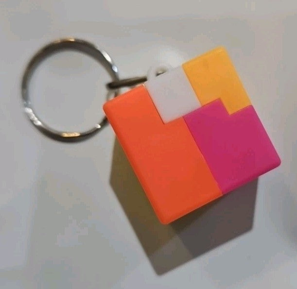 Minecraft Block Keychain