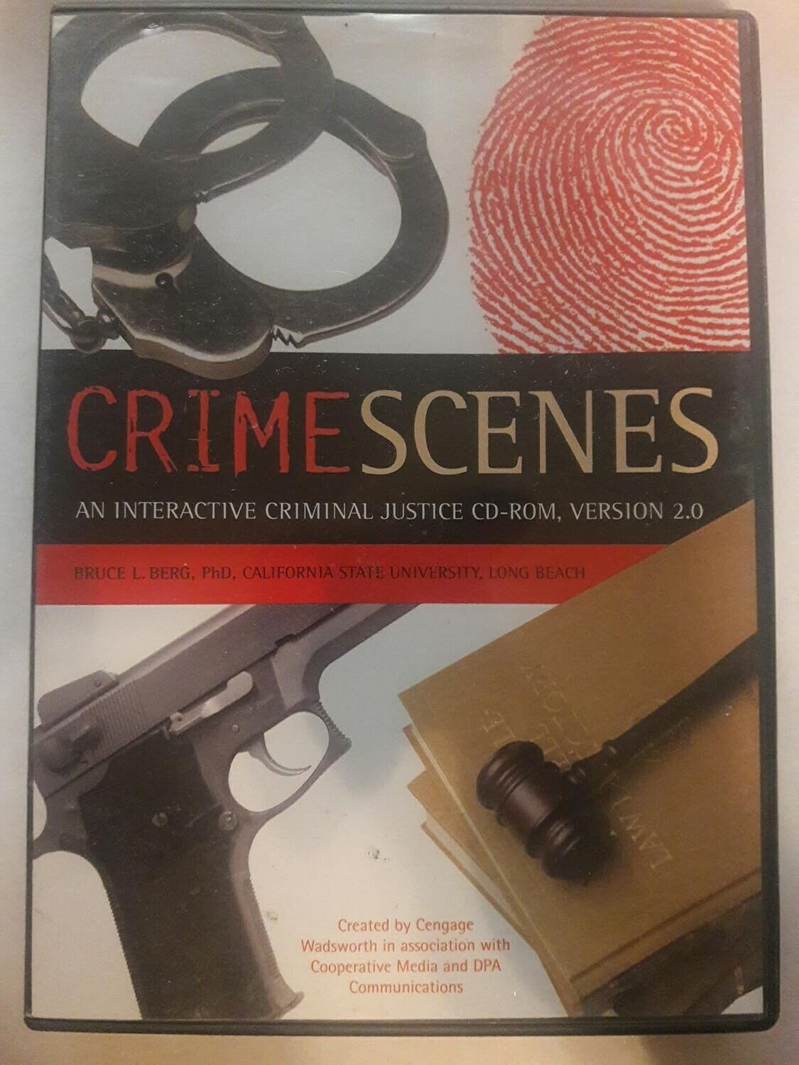 Crime Scenes Interactive Criminal Justice CD-ROM Version 2.0 Windows & Mac NEW