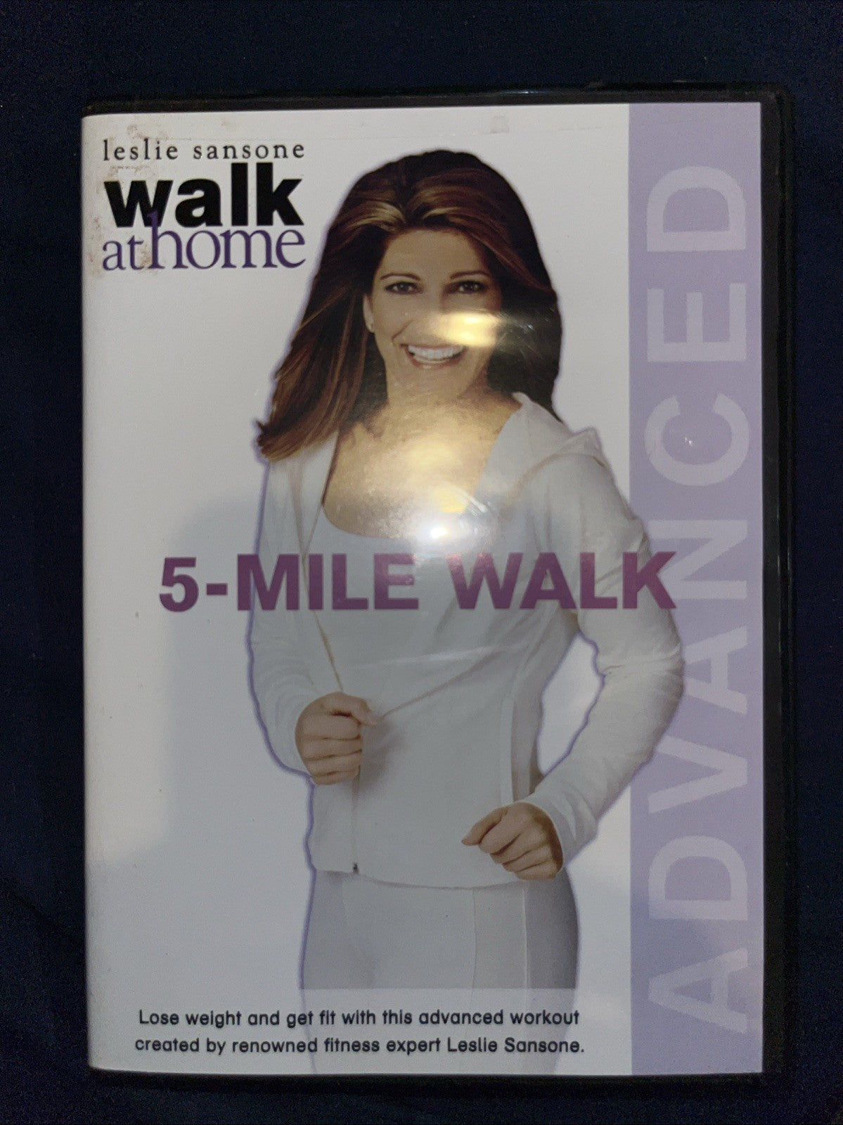 Leslie Sansone: Walk at Home - 5-Mile Walk (DVD, 2007)