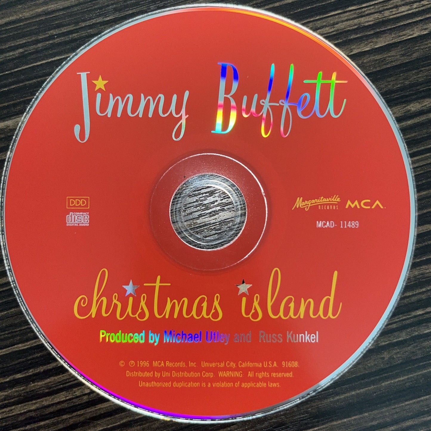 Christmas Island [CD] Jimmy Buffett Disc Only