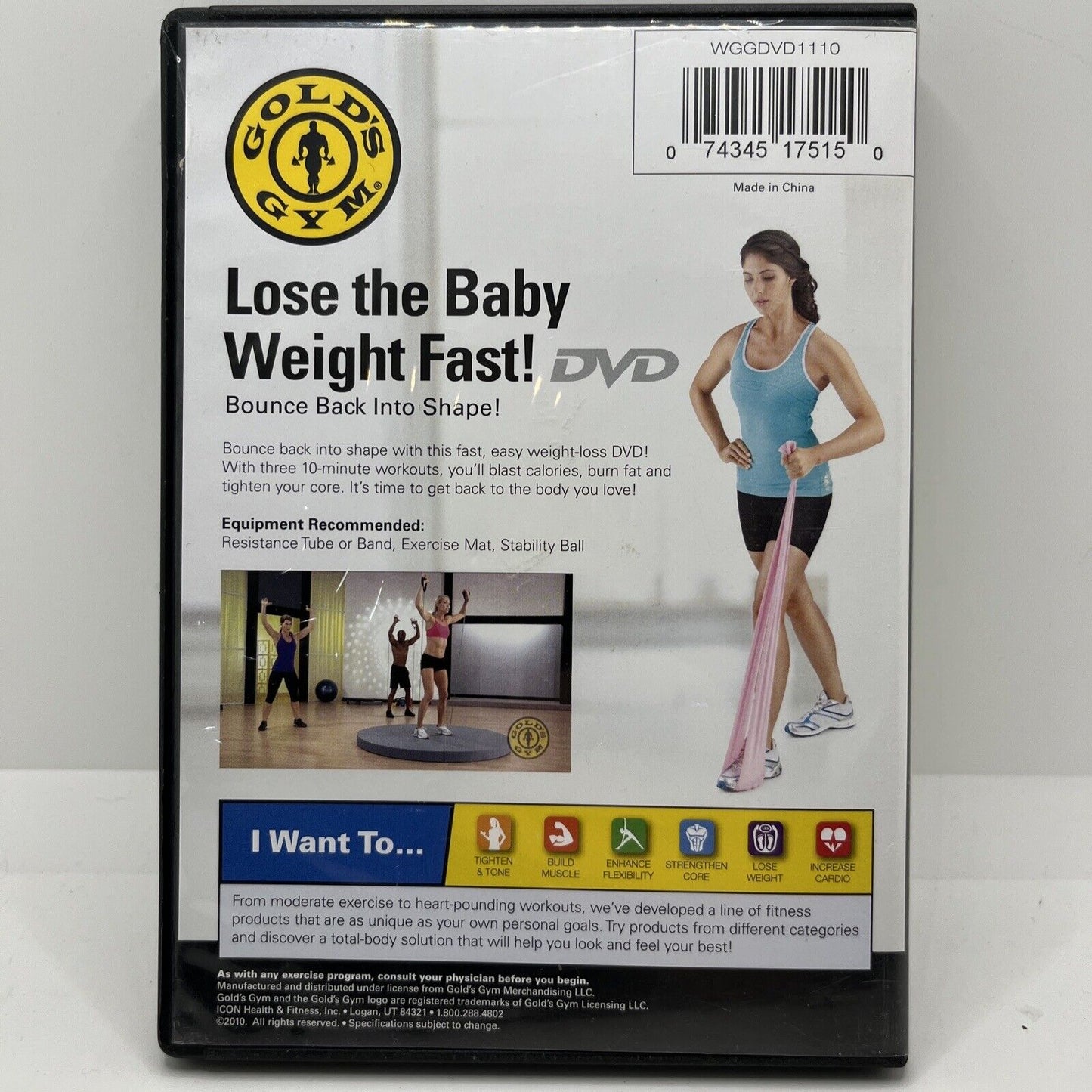 Gold's Gym - Lose the Baby Weight Fast! [DVD]