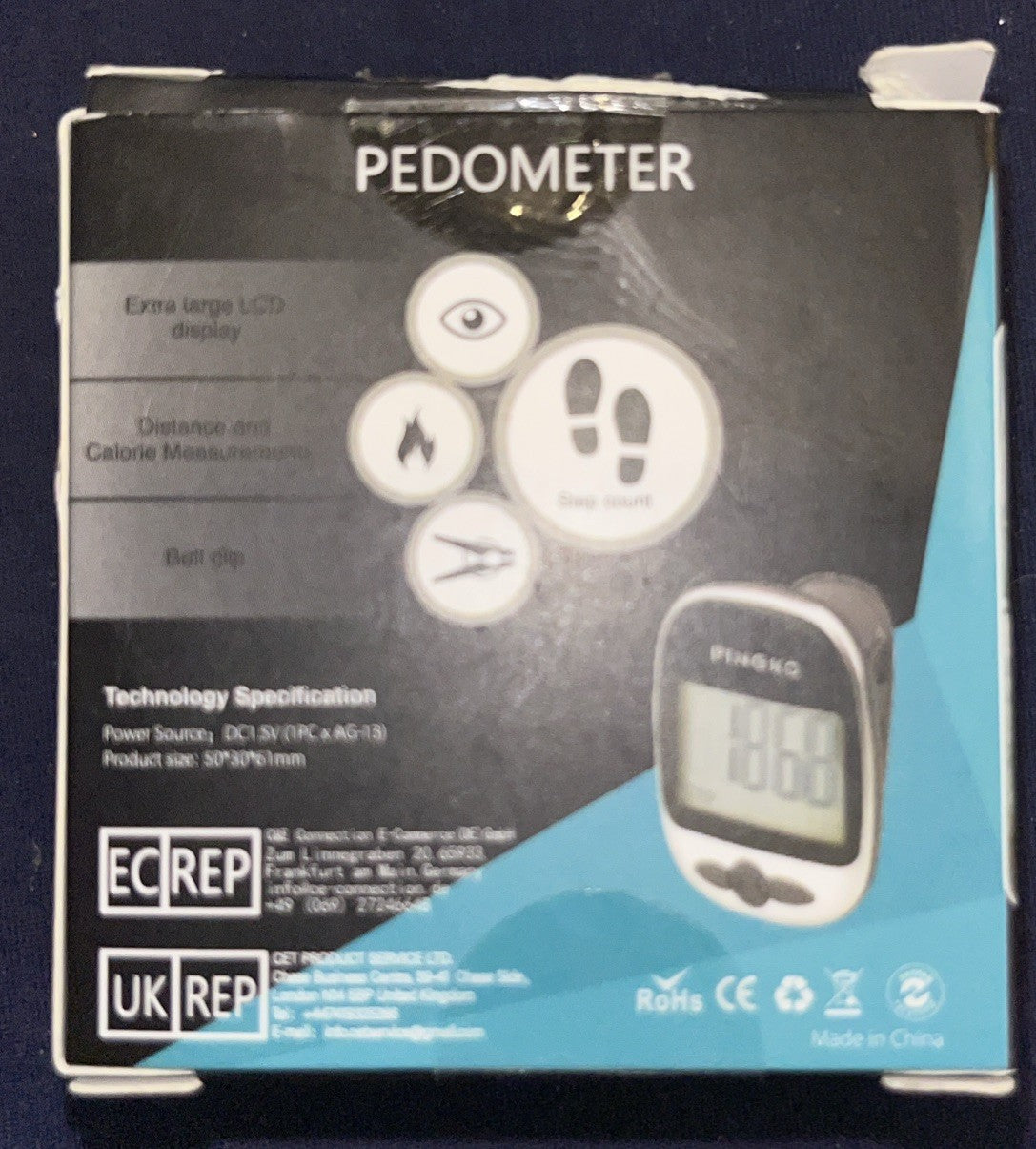 Pinko Distance And Calorie Pedometer