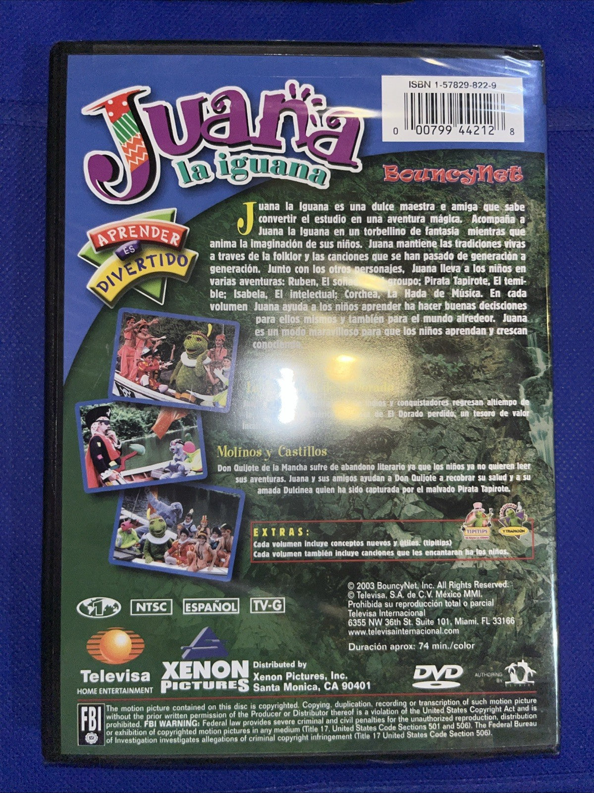 Juana La Iguana - La Busqueda de El Dorado (DVD, 2003)