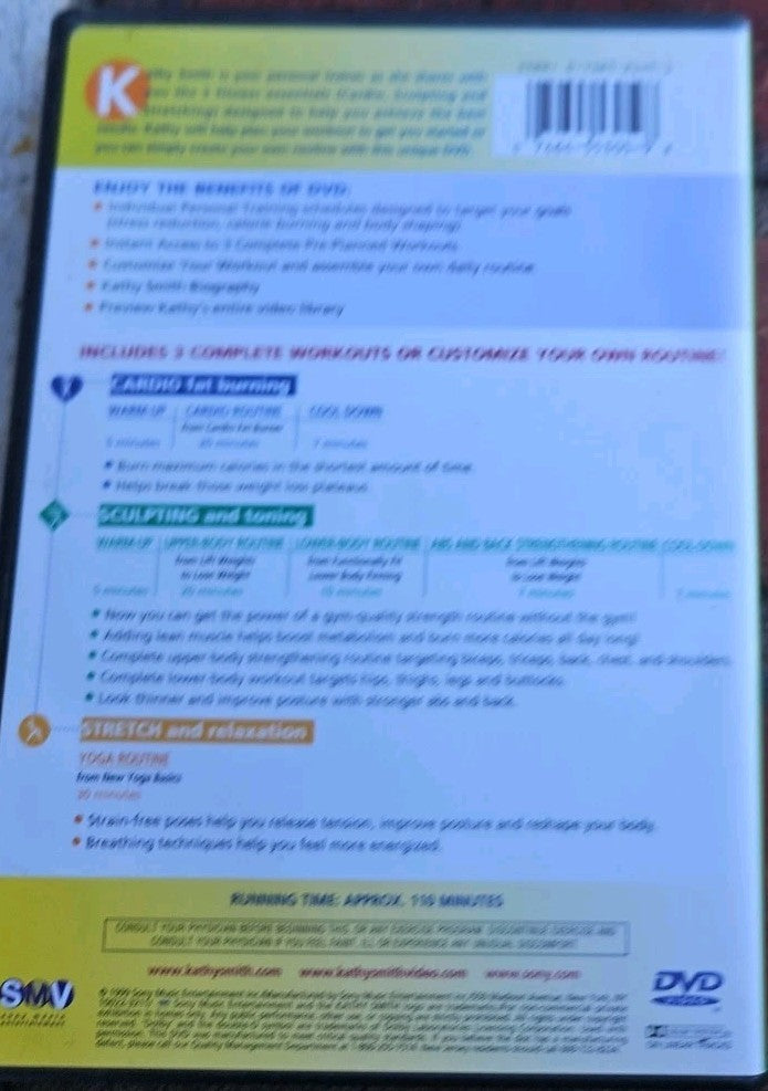 Kathy Smith Personal Trainer (DVD) New Sealed