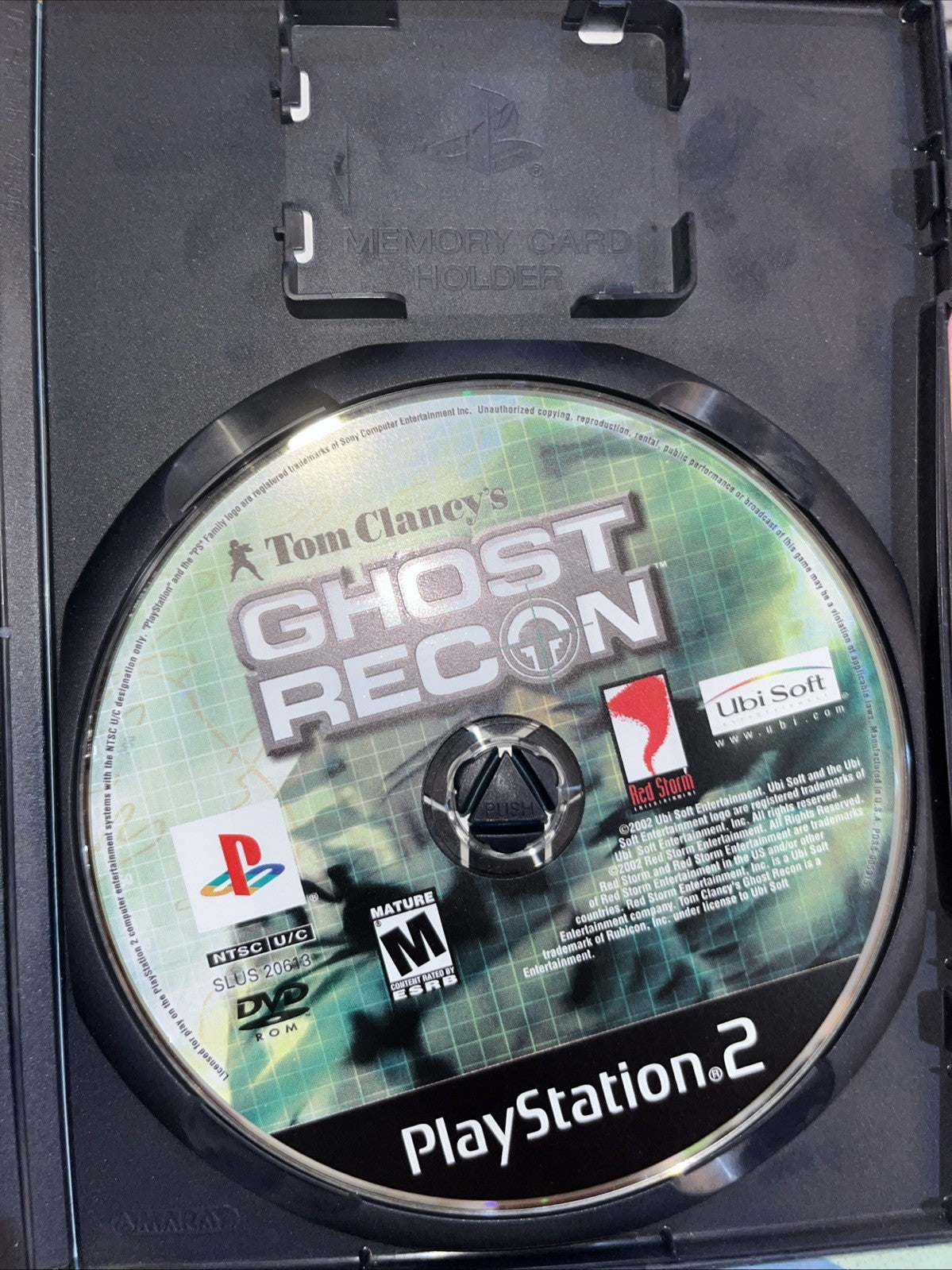 Tom Clancy's Ghost Recon (PS2) CIB W/Manual + Reg Card. Original Case