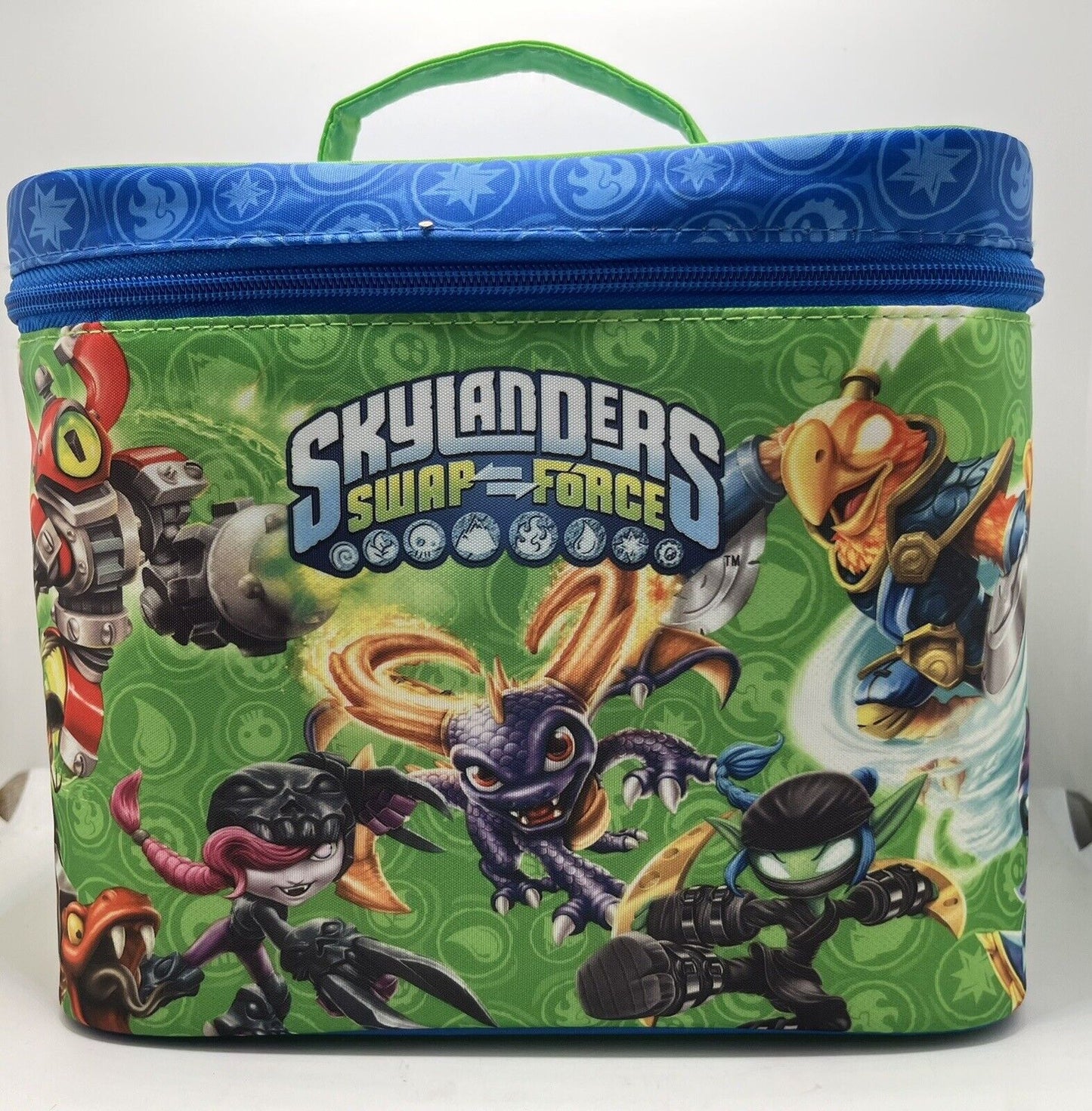 Skylanders Swap-Force Show And Go Storage Display Carrying Case With Dividers