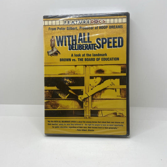 With All Deliberate Speed (DVD, 2005)