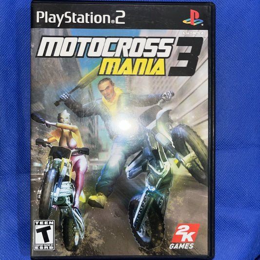 Motocross Mania 3 (PS2) Tested. New Case. Resealed. W/Manual.  Resealed. Mint