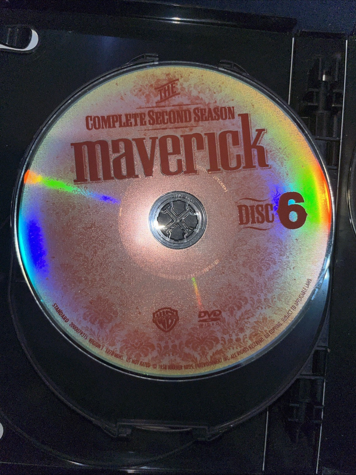Maverick: the Complete Second Season (DVD, 1958) Missing Disc 1 & 3