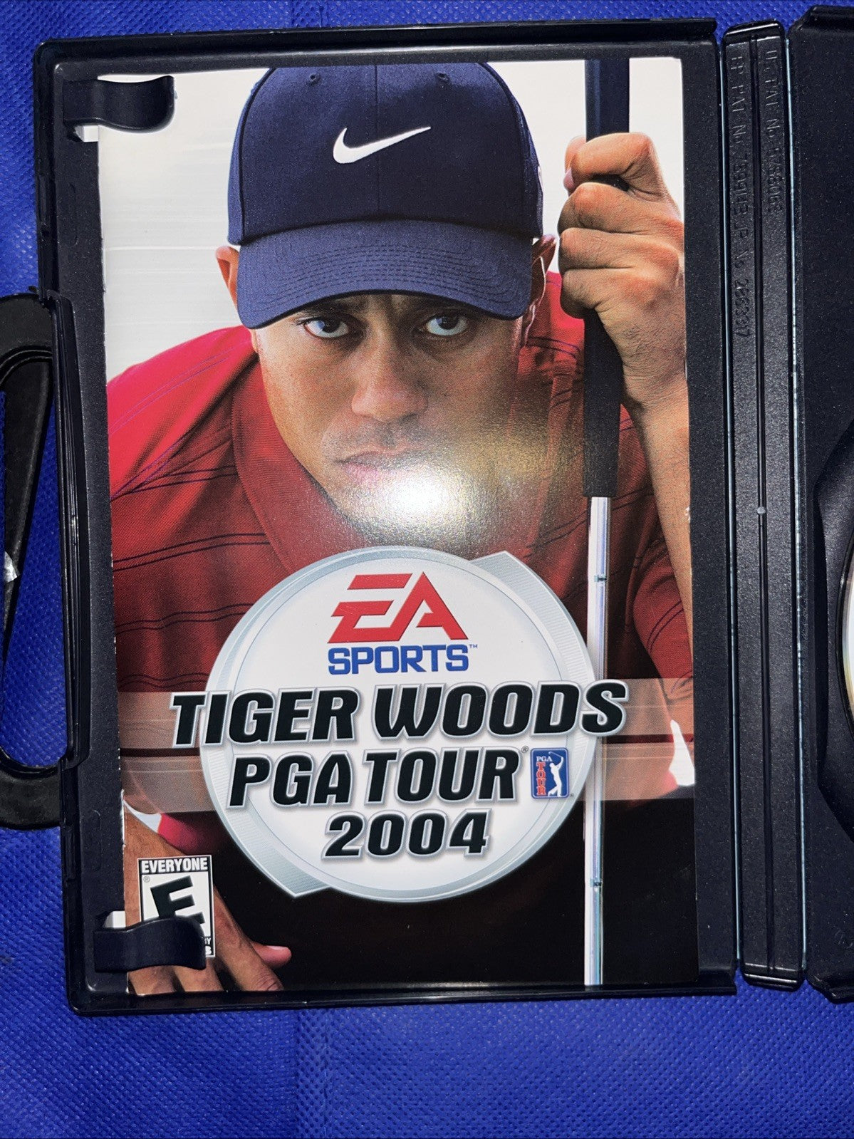 Tiger Woods PGA Tour 2004 (PS2) Original Case + Manual + Tested Disc