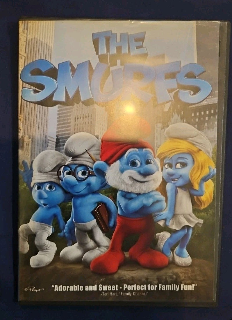 The Smurfs (DVD, 2011) Slimcase. Artwork Cropped. Tested