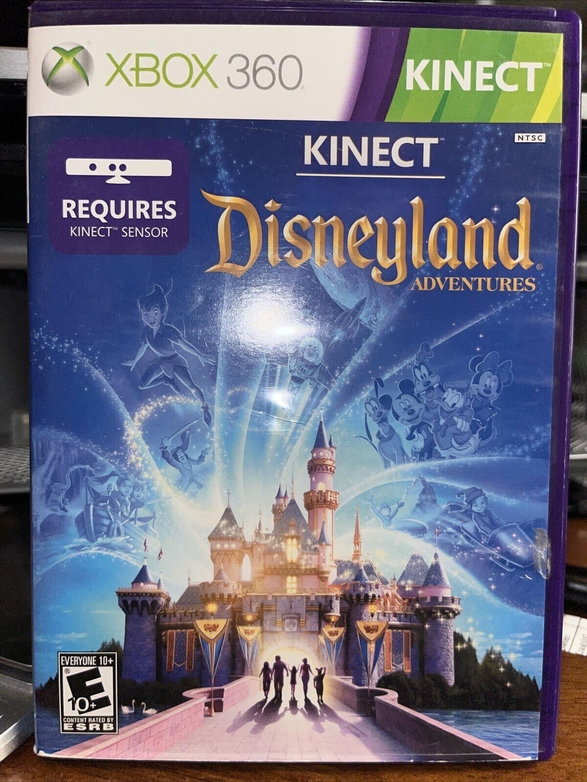 Kinect Disneyland Adventures (Microsoft Xbox 360, 2011) TESTED. NEW CASE