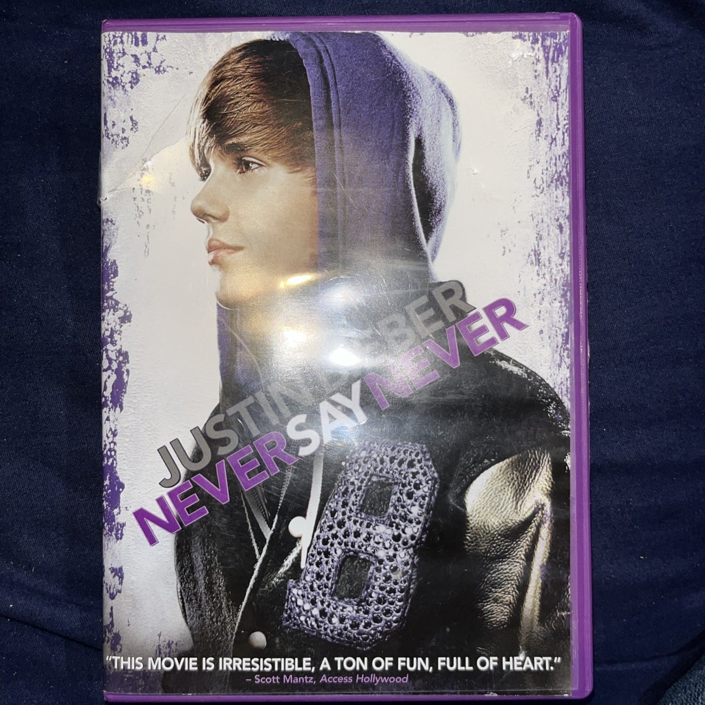 Justin Bieber: Never Say Never (DVD, 2011) Tested. New Case. Resealed