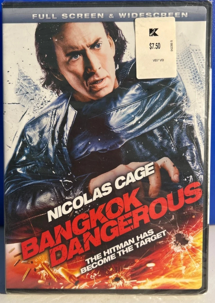 Bangkok Dangerous (DVD) w/Nicolas Cage….Full/Widescreen
