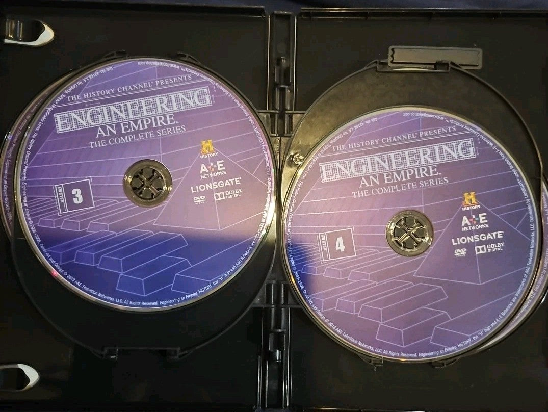 Engineering an Empire: Collectors Edition (DVD, 6-Disc Set) Missing Disc 2
