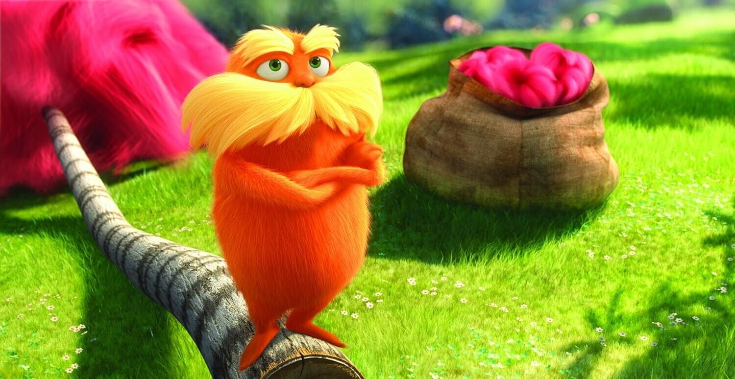 Dr. Seuss' The Lorax Combo Pack (Blu-ray + DVD) new