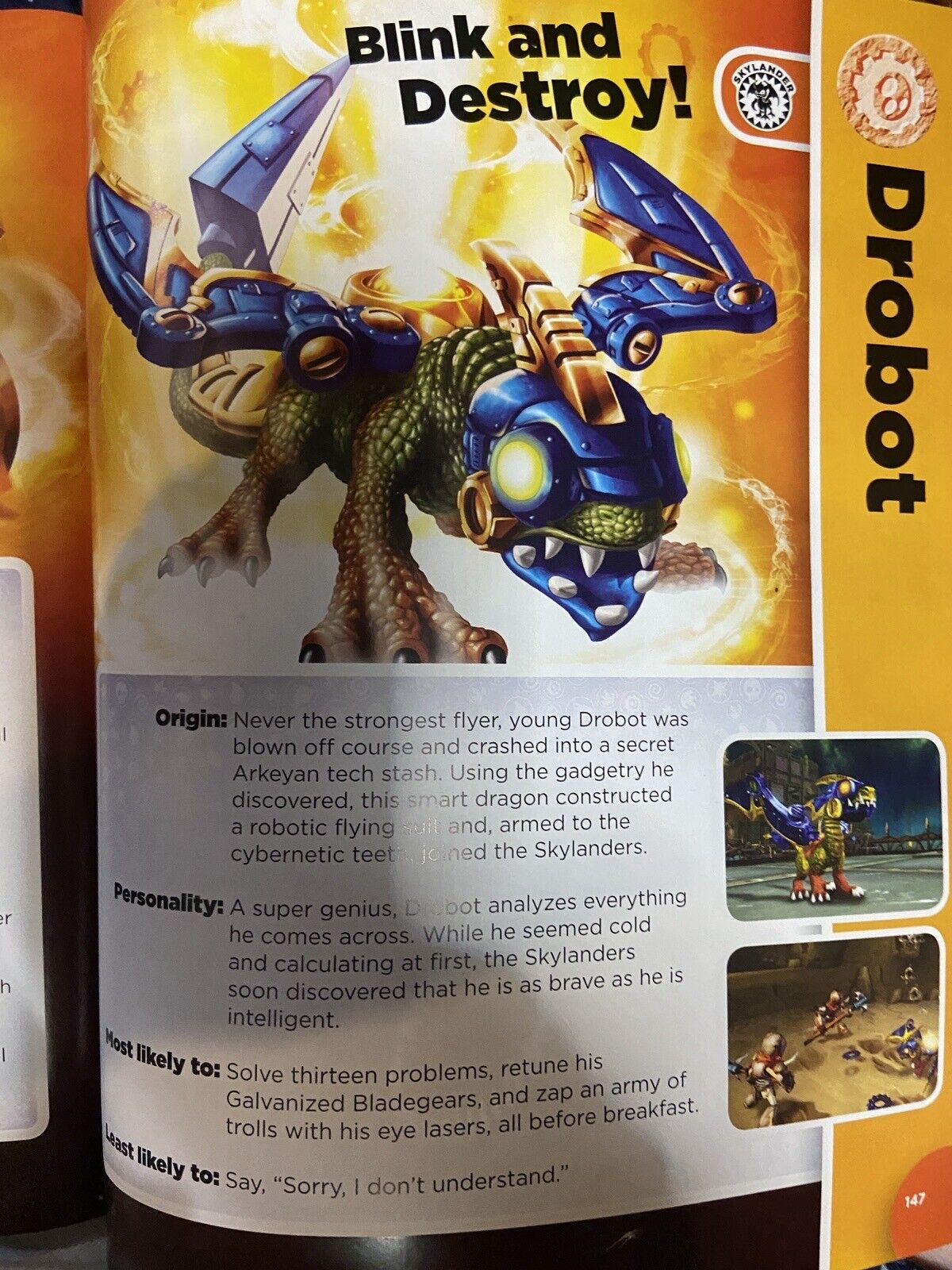 Skylanders Drobot