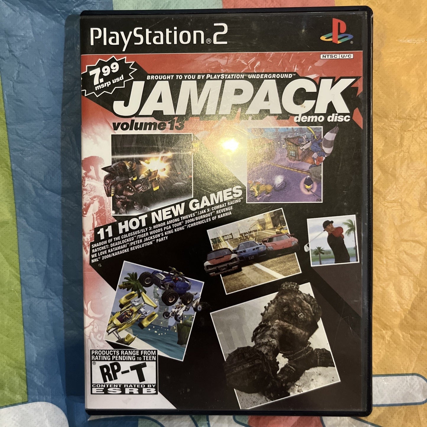 Jampack Demo Disk Volume 13 (PS2)  No Manual. Tested